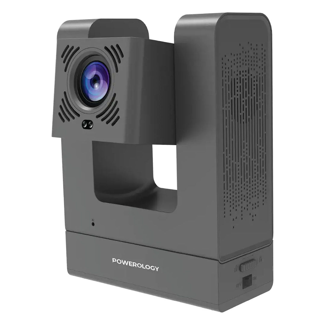 Powerology VisionArc Portable Smart Projector, Gray