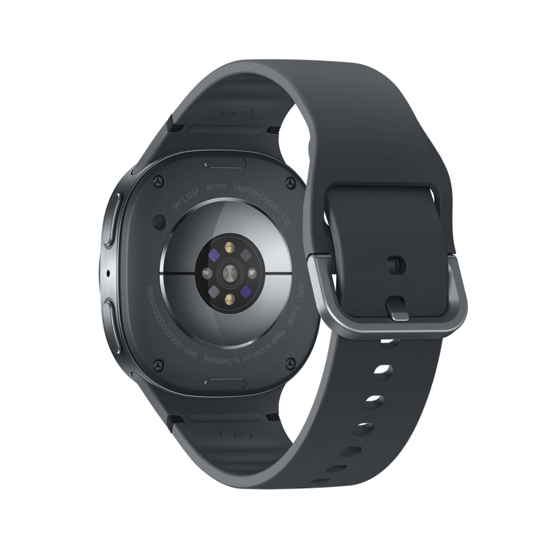 Samsung Galaxy Watch8 LTE 40mm Smartwatch, Sapphire Glass & Armor Aluminum, 5ATM + IP68