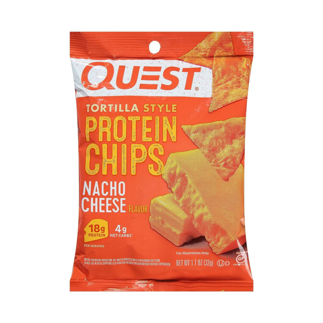 Quest Tortilla Style Protein Chips, 32gm, High Protein, Low Net Carb Snack