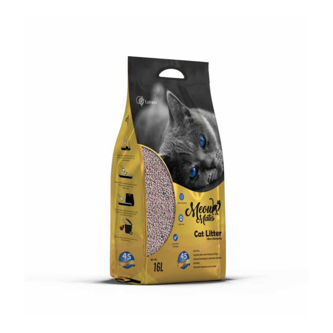 Meow Mates Bentonite Cat Litter, 16L/10kg
