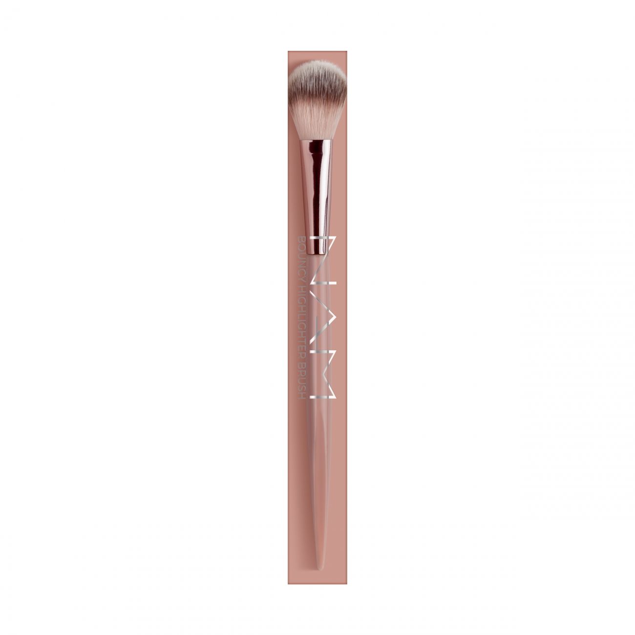 NAM Bouncy Highlighter Brush, Dome-Shaped Blending Brush for Cream, Liquid & Powder Highlighter