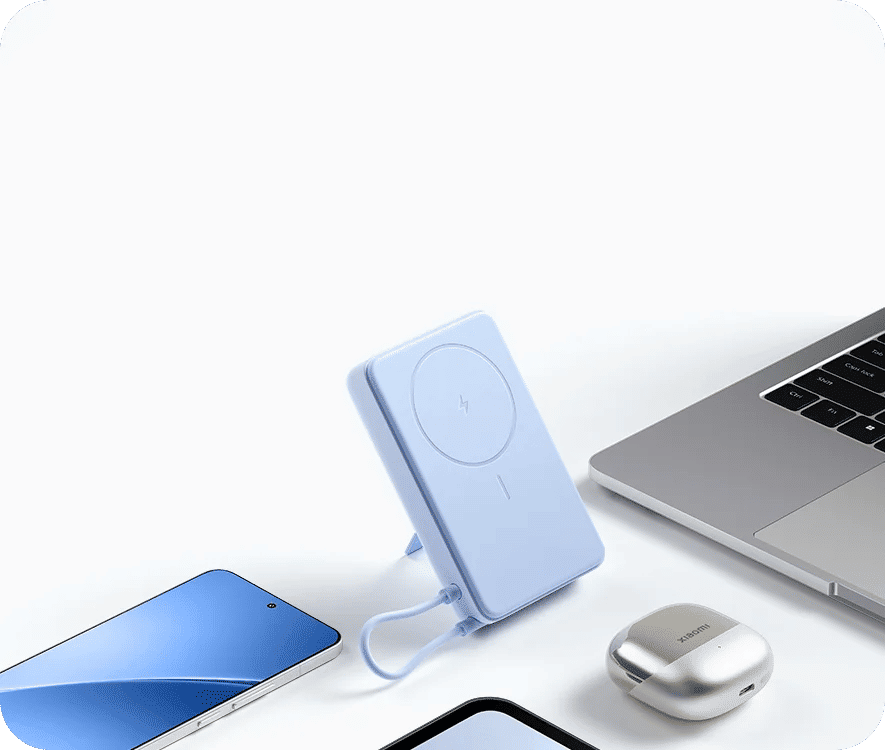 Xiaomi Magnetic Power Bank 10000mAh with Built-in Stand 33W Fast Charging