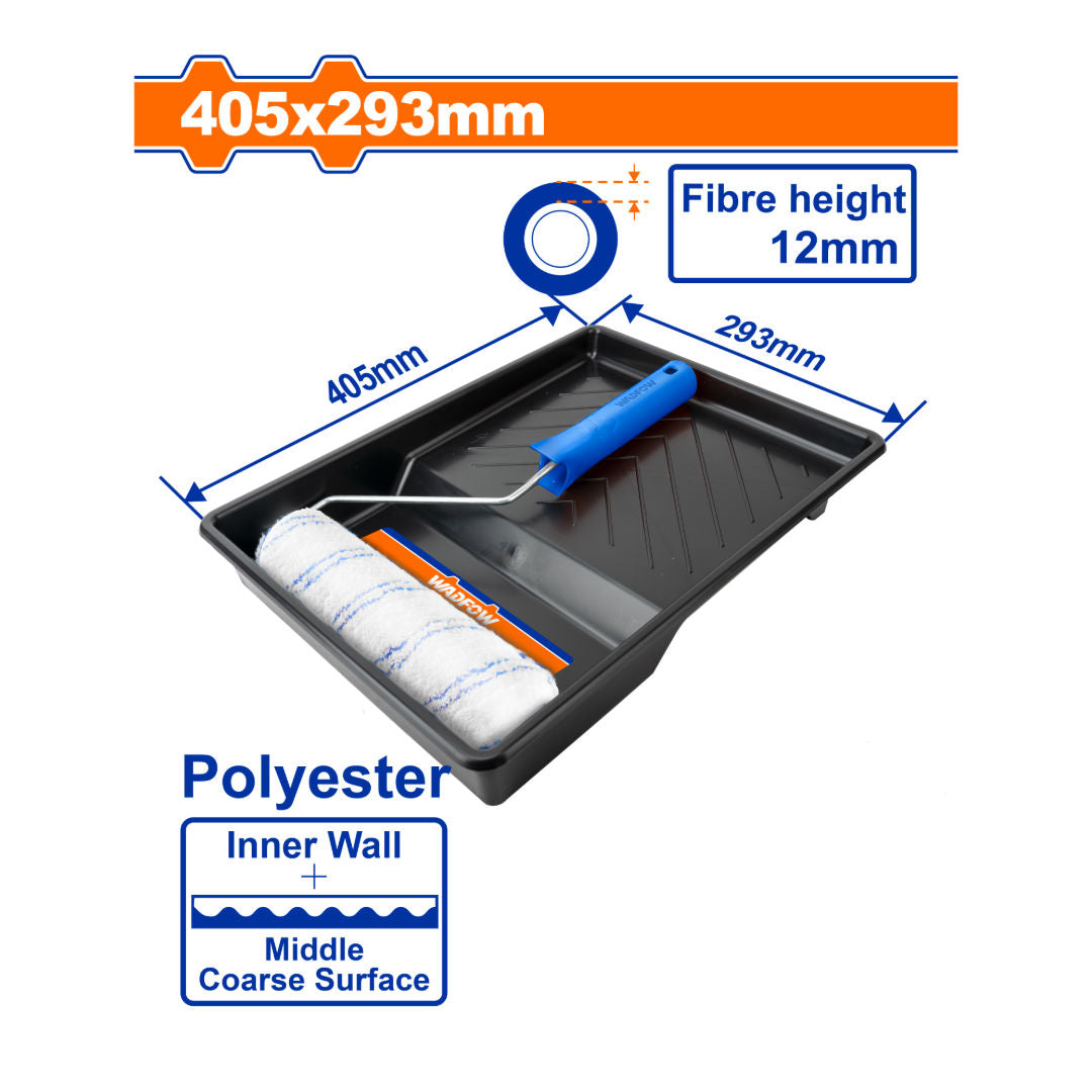 WADFOW Cylinder Paint Brush Set