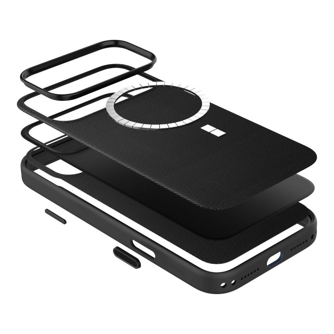 Blupebble Weavon Premium Fabric Weave MagSafe Case for iPhone 18 Pro