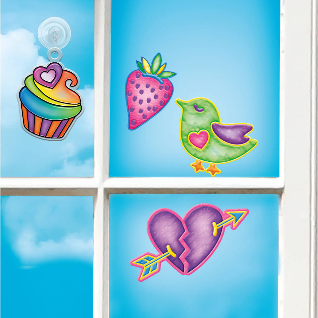 Cra-Z-Art Shimmer n Sparkle Color Change Window Art Kit