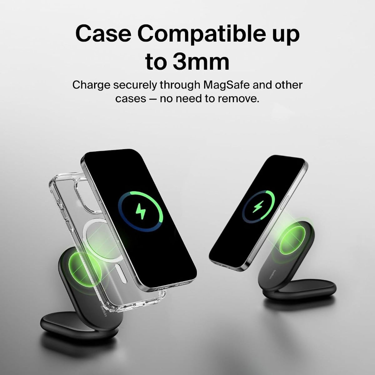 Belkin Boost Charge™ Foldable Qi2 Wireless Charger, 15W