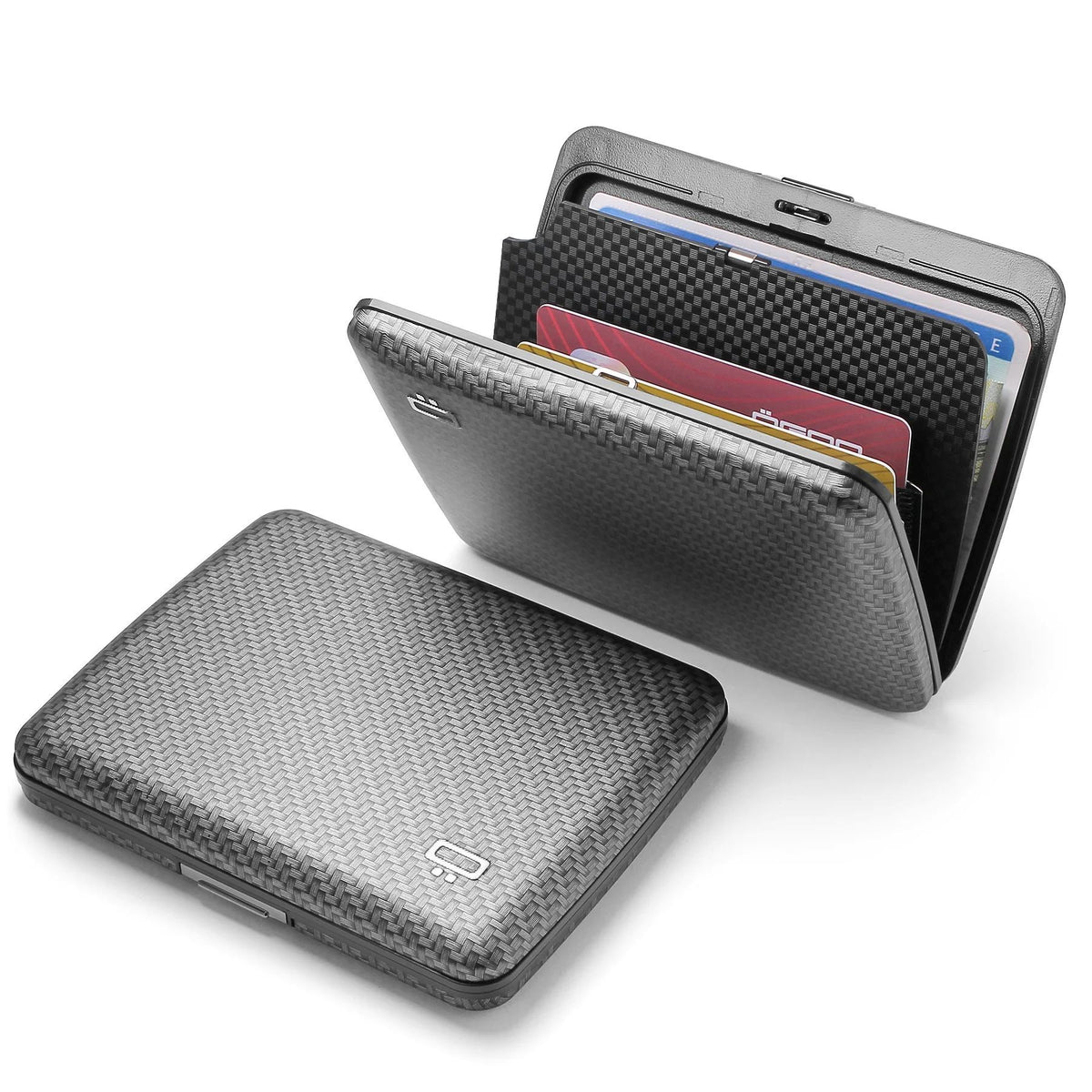 Ogon Aluminum Wallet Large Case V2, Carbon Print