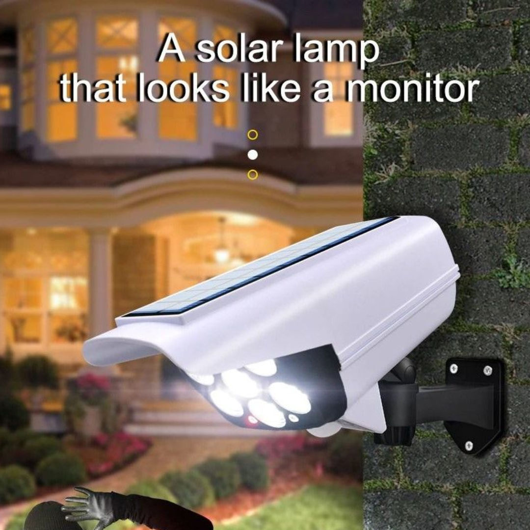 Solar Monitoring Lamp Camera Style 180W, Motion Sensor Light