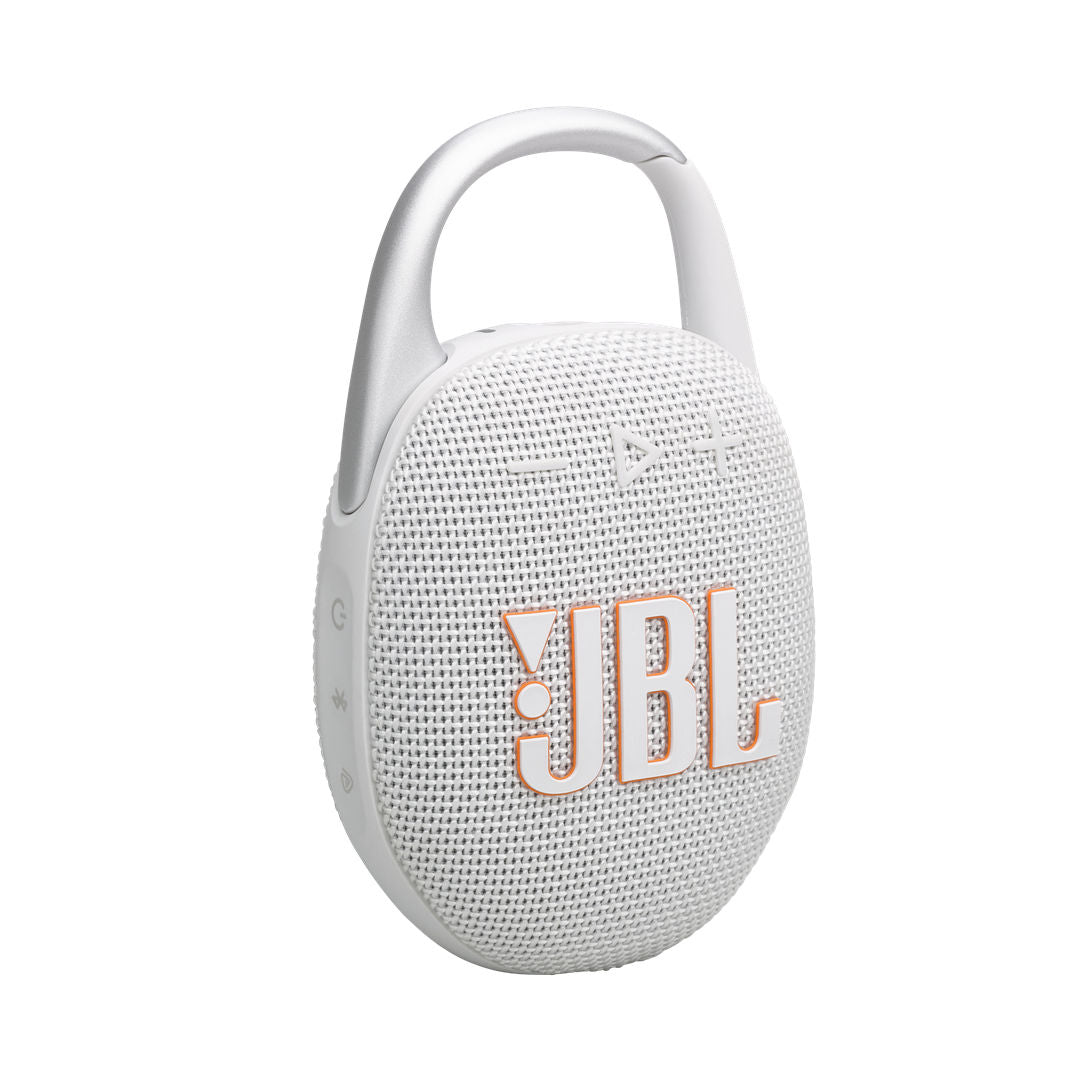 JBL Clip 5 Portable Bluetooth Speaker with Carabiner, Waterproof & Dustproof, 12H Playtime