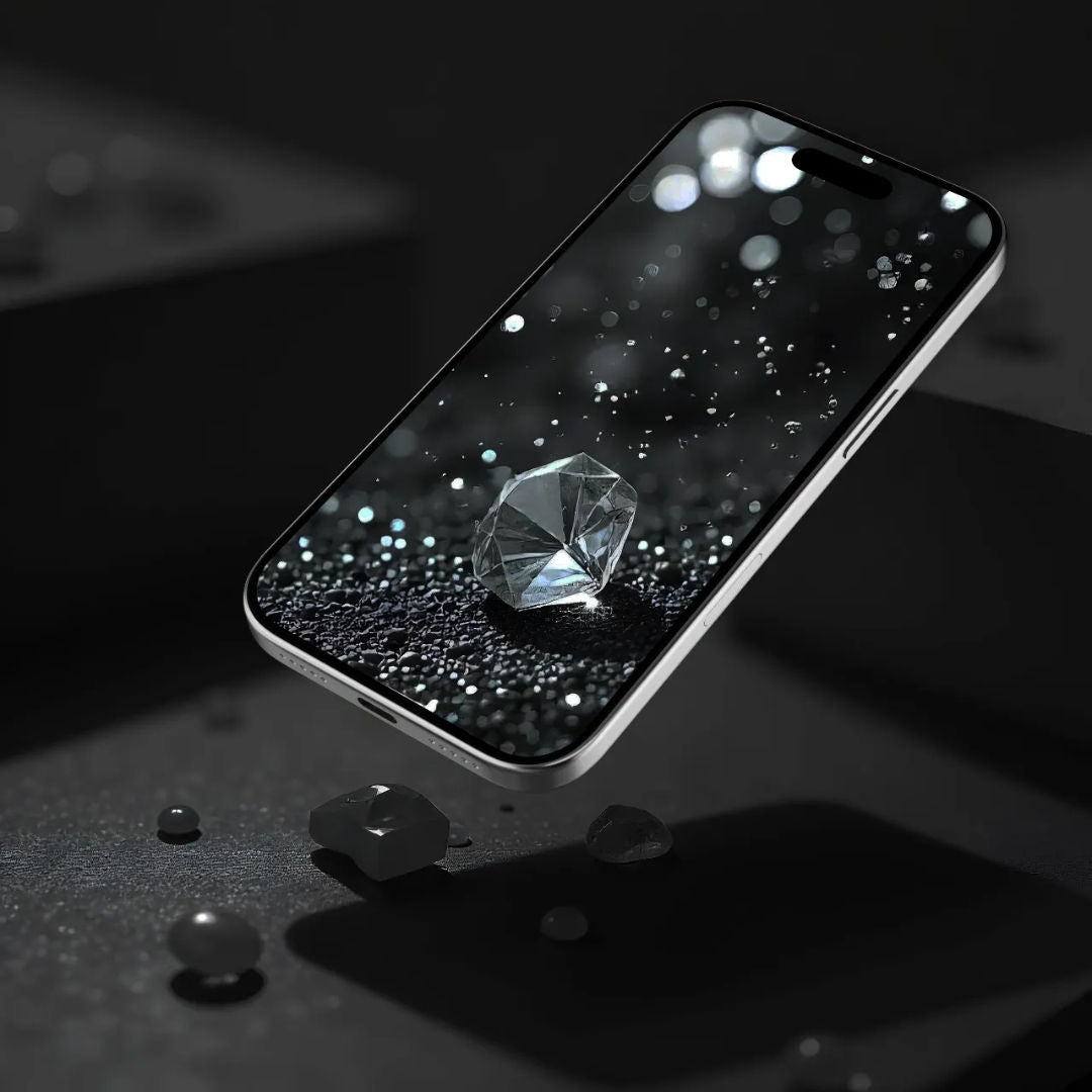 Levelo CurveFit 3D DLC Screen Protector for iPhone For iPhone 17 Series, 5X Stronger Scratch Resistance
