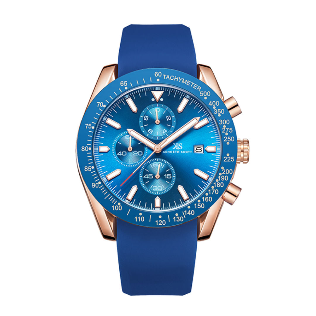 Kenneth Scott Men's Chrono & Multi Function Watch, K23148 Series