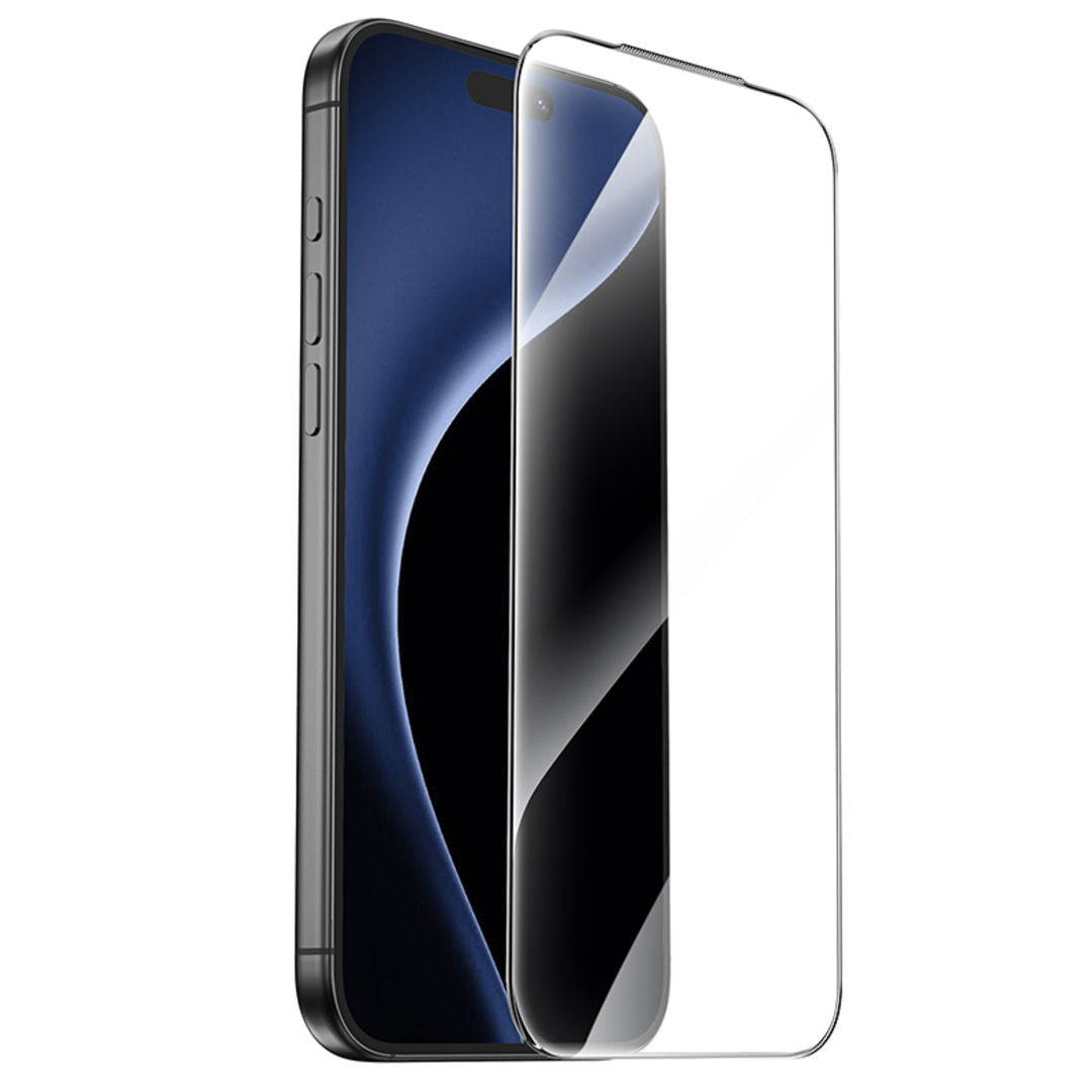 Hoco A888 Pro Bear Shield Series Corning Full Screen HD Tempered Glass for iPhone 18 Pro, iPhone 17 Pro, Corning Glass, Full Screen Coverage