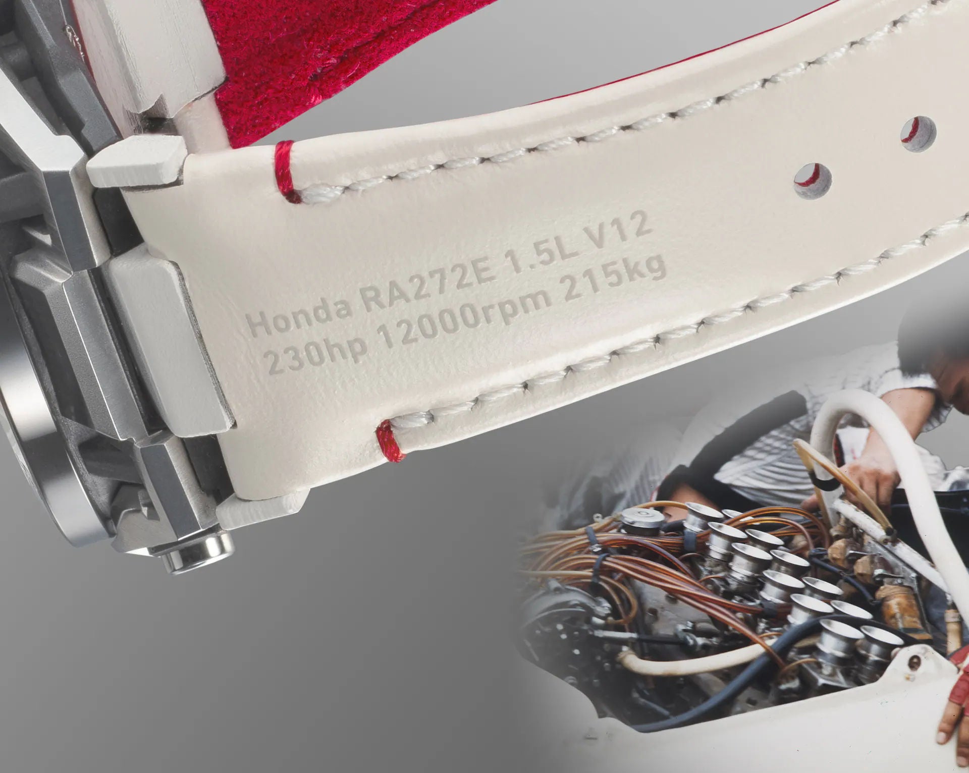 Casio EDIFICE Sospensione ECB-2300HR-1A, Honda RA272 60th Anniversary Limited Edition Bluetooth Solar Watch