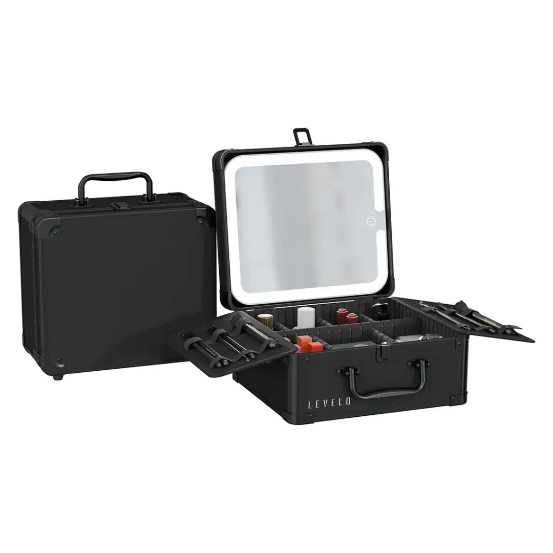 Levelo Elite Makeup Box Organizer With Mirror