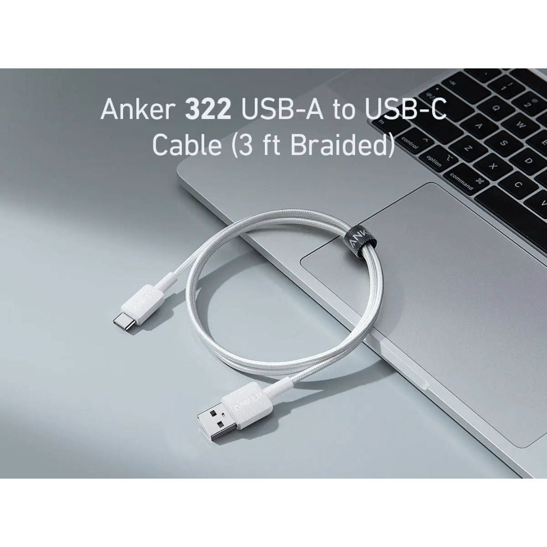 Anker 322 PowerLine USB-A to USB-C Cable 3ft / 0.9m