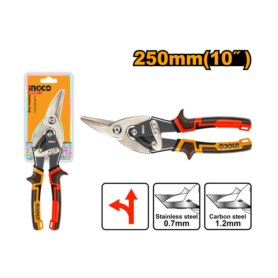 INGCO Aviation Snip, 10"/250mm