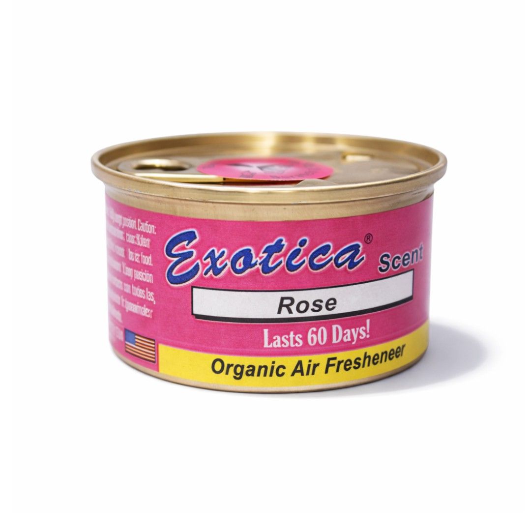 Exotica Organic Car Air freshener Can, Cup Holder