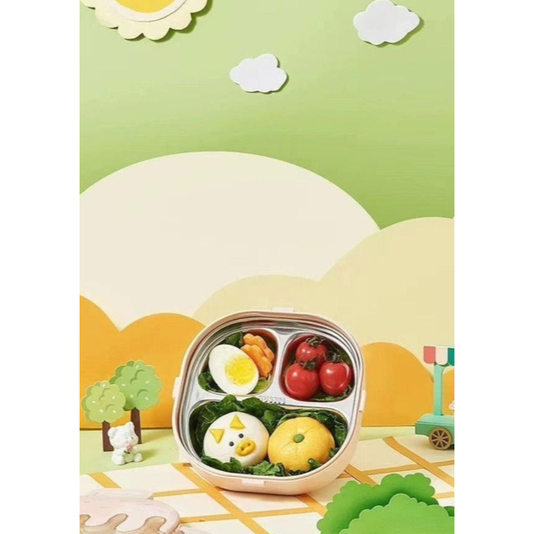 Twisoo Lunch Box Stainless Steel with Cutlery