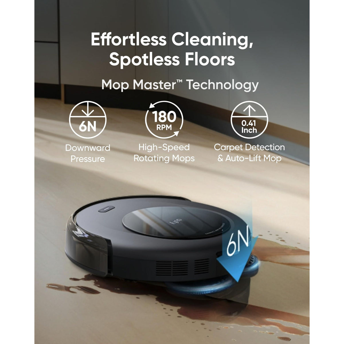 Anker eufy Omni C20 Robot Vacuum, Black