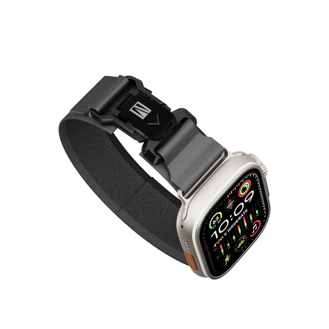 Levelo Rove Nylon Watch Strap With Metal Buckle