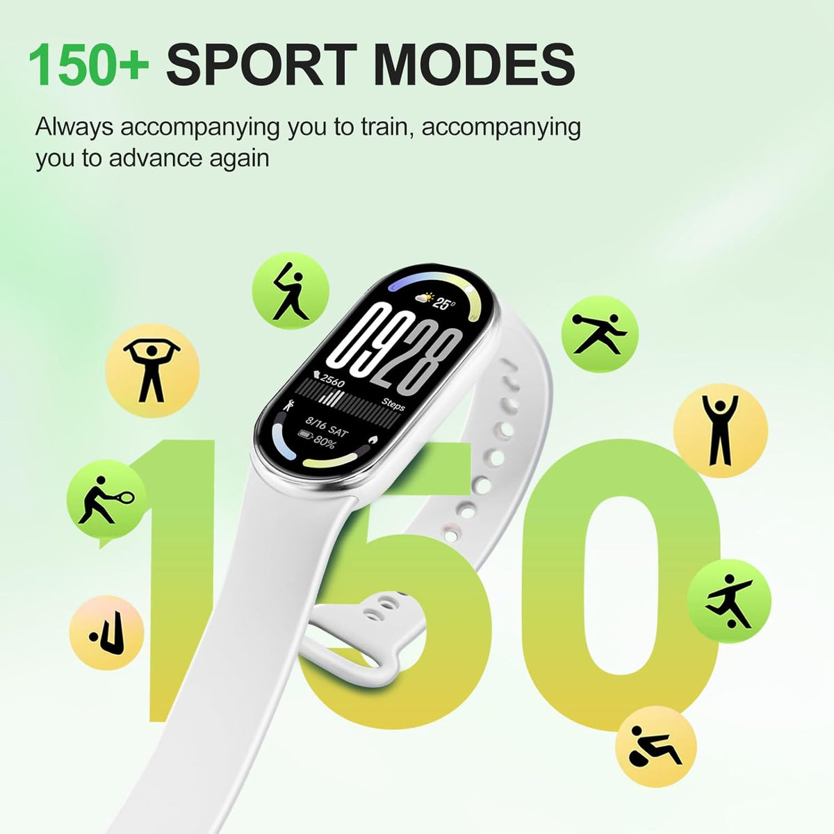 Xiaomi Smart Band 10, 1.72-inch AMOLED Display Fitness Tracker
