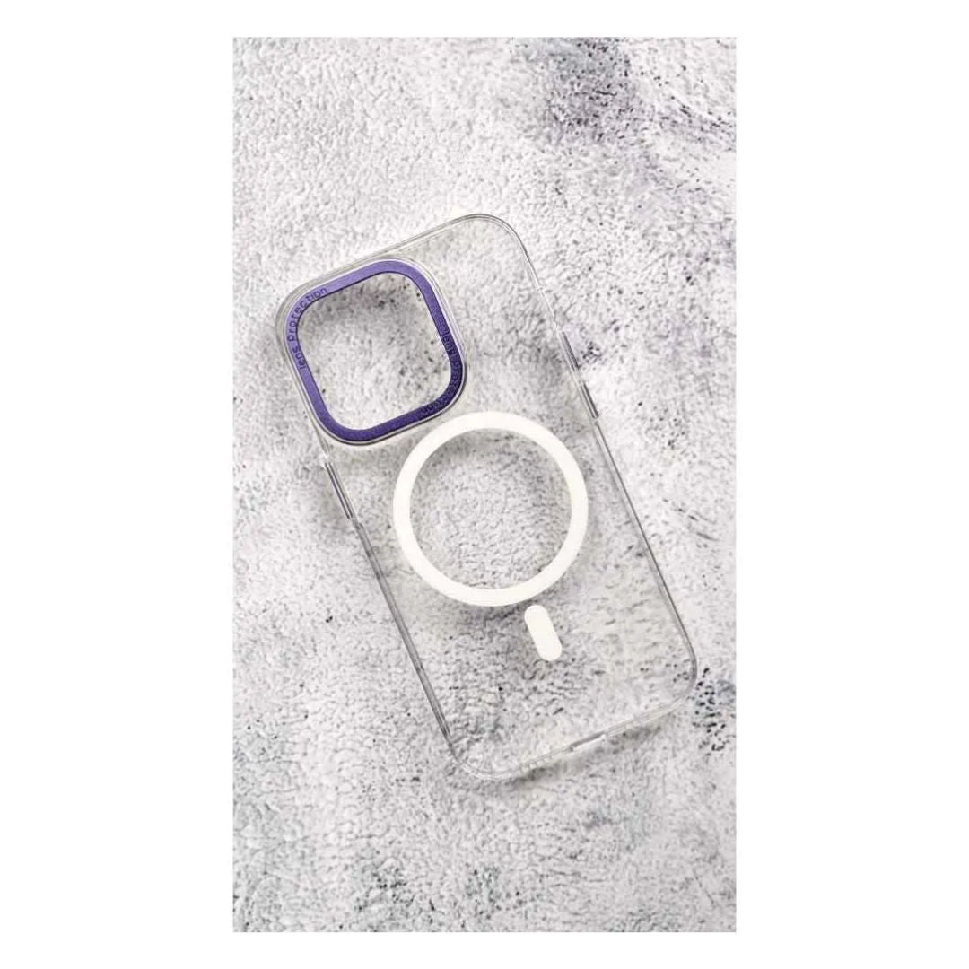 Levelo MagSafe Sensa Clear Back Case For iPhone 14 Series