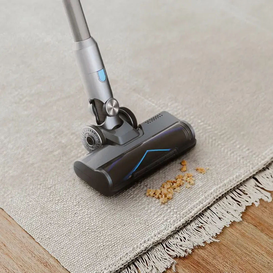Powerology Cordless Stick Vacuum Cleaner with Detachable Battery, Dark Gray