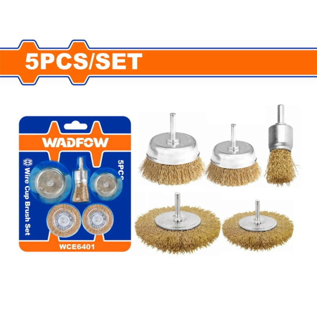 WADFOW 5 Pieces Wire Brush Set