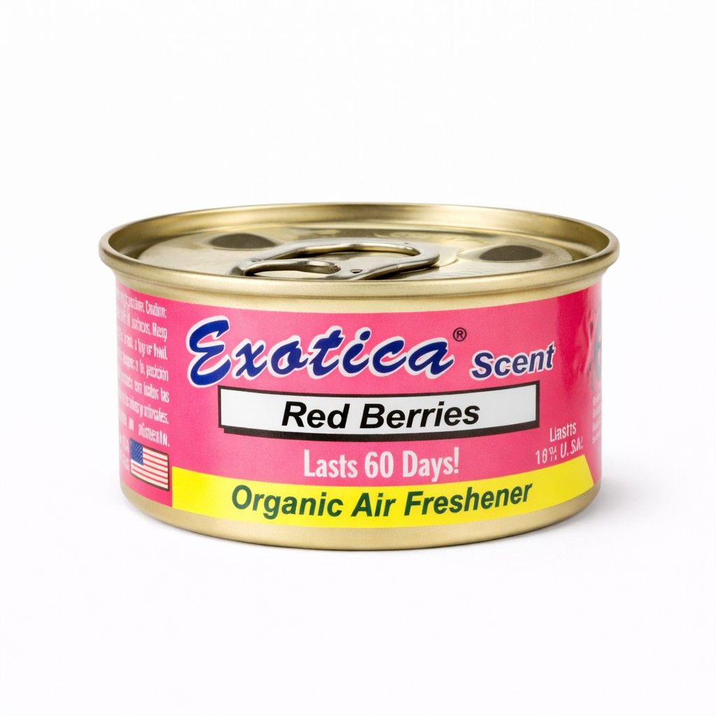 Exotica Organic Car Air freshener Can, Cup Holder