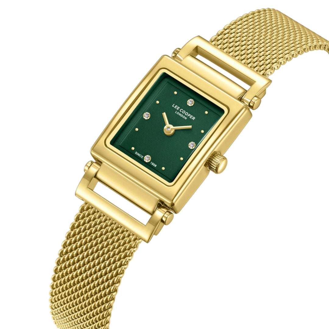 Lee Cooper Women's Mesh Strap Watch, LC08386 Series