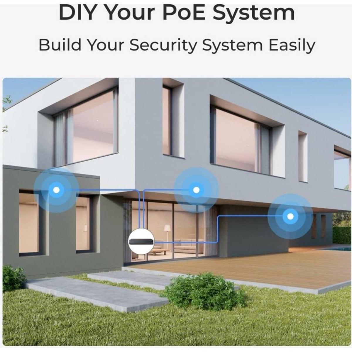 Reolink P330 4K PoE Security Camera, Person, Vehicle & Animal Detection, IP67, PC810AB4K01