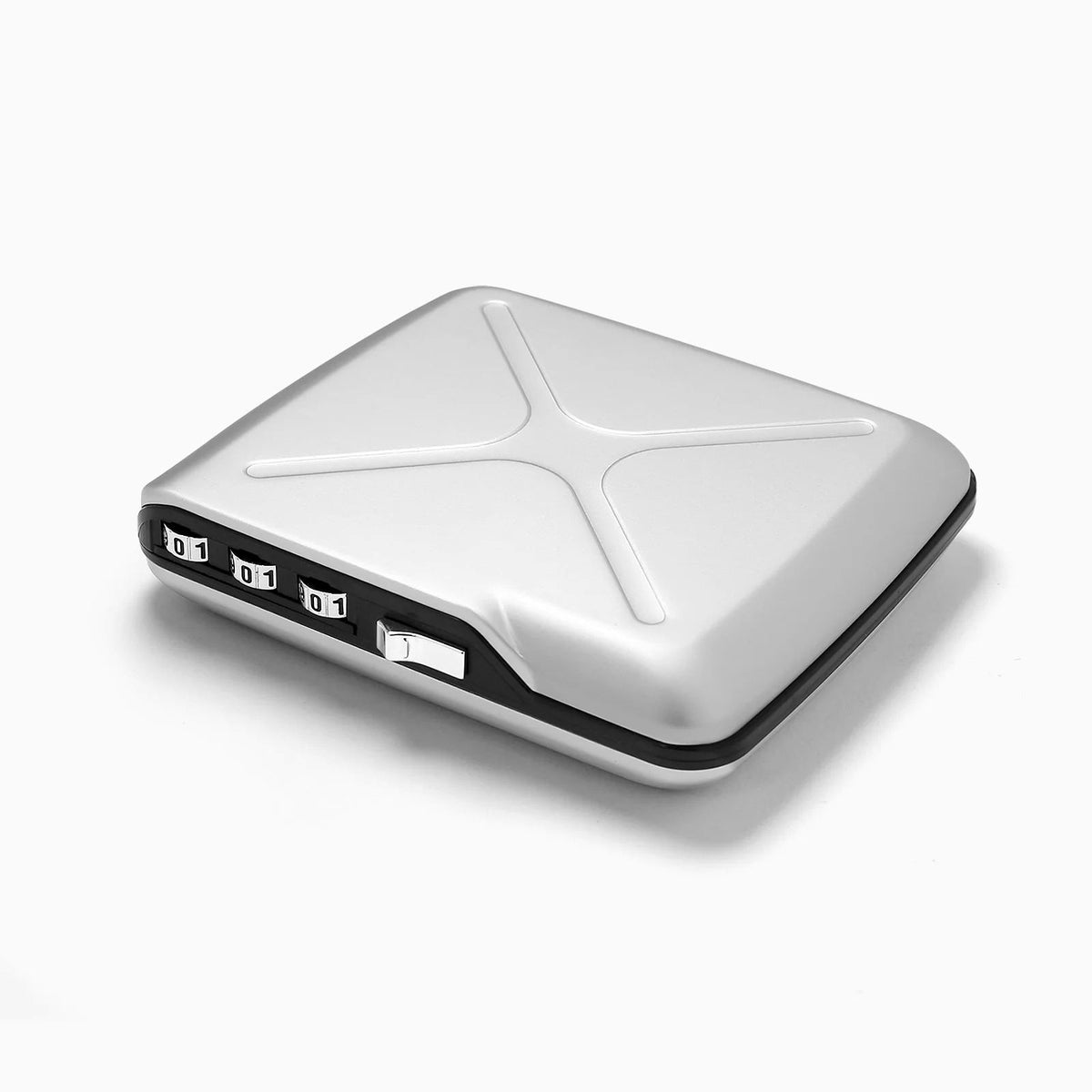 Ogon Code Wallet Medium Case, Silver