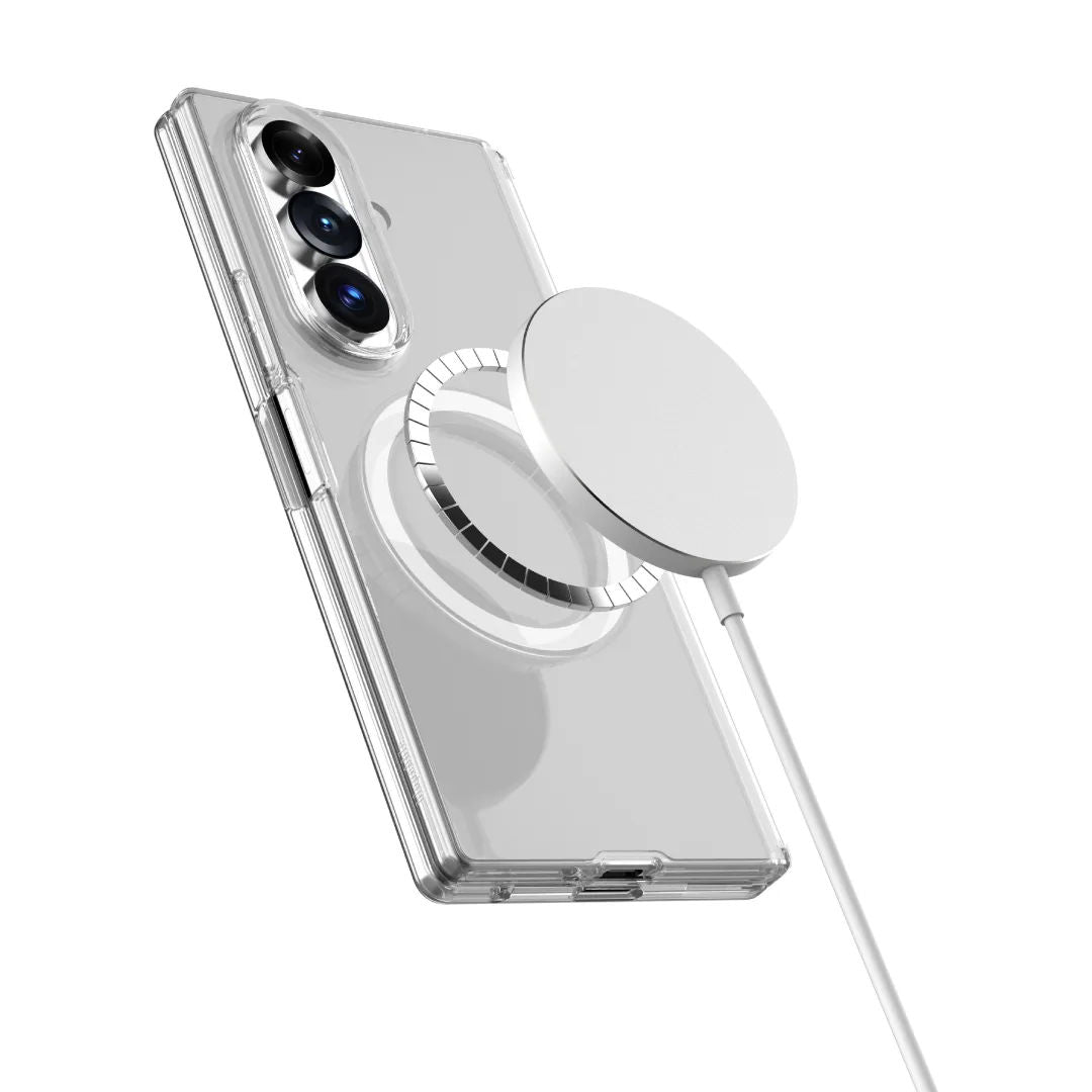 Blupebble Samsung Galaxy Fold 8 Ultra Hybrid Mag Case, Clear