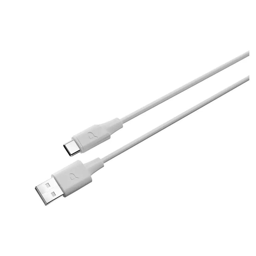 Powerology Power Sync Flex USB-A TO USB-C Cable, PD 20W, 1.2M
