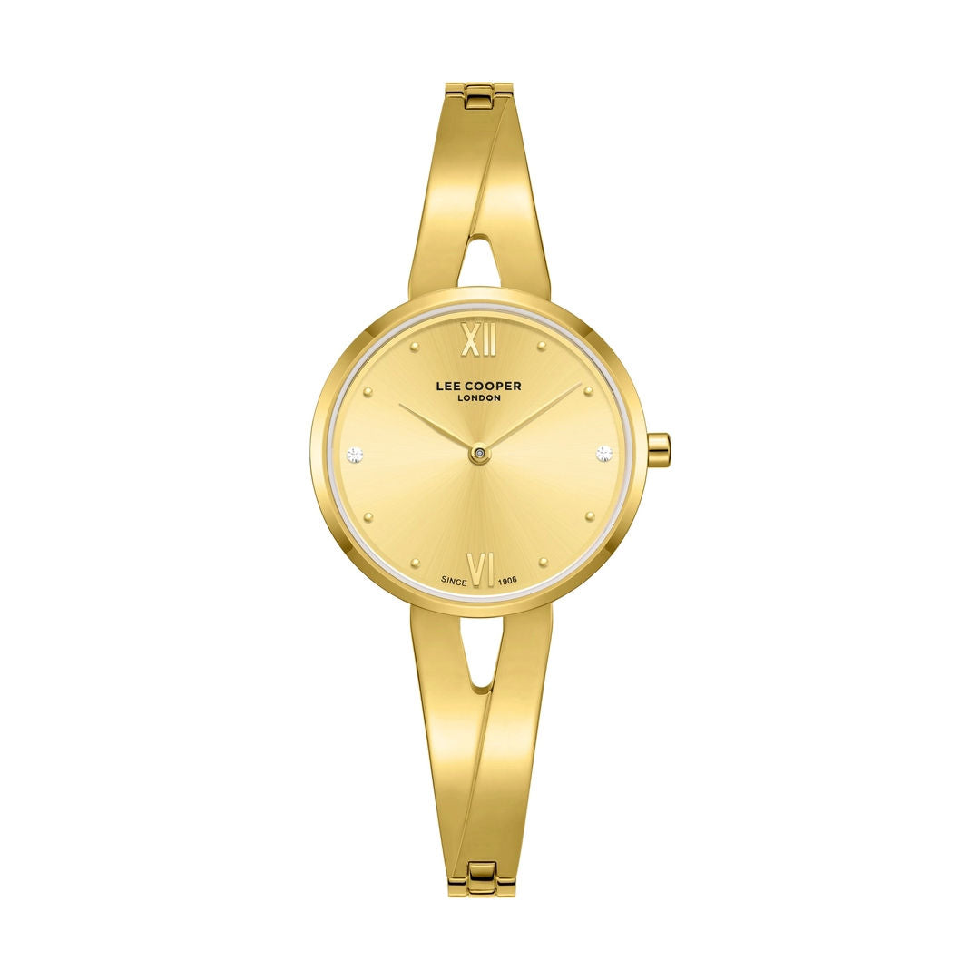 Lee Cooper Women's Analog Metal Strap Watch, LC08308 Series