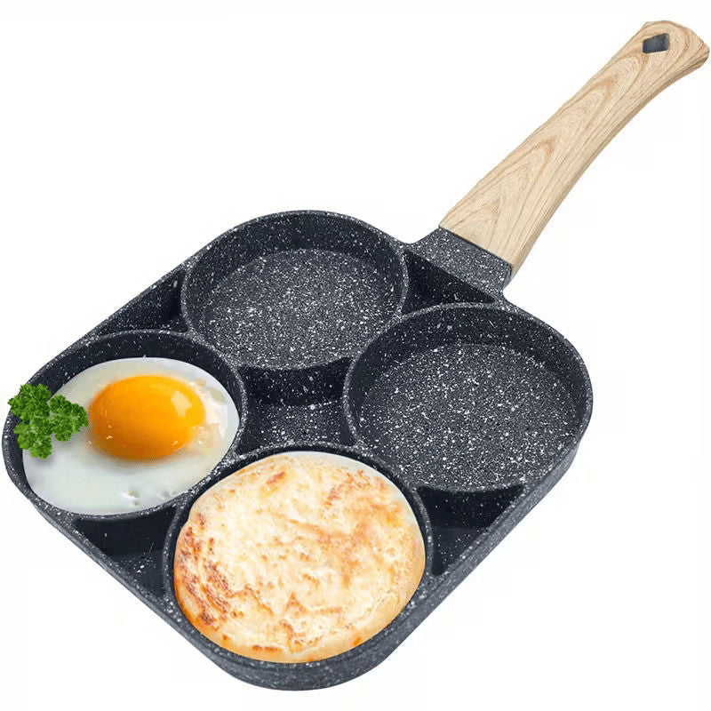 Multi-Compartment Non-Stick Frying Pan (Round)