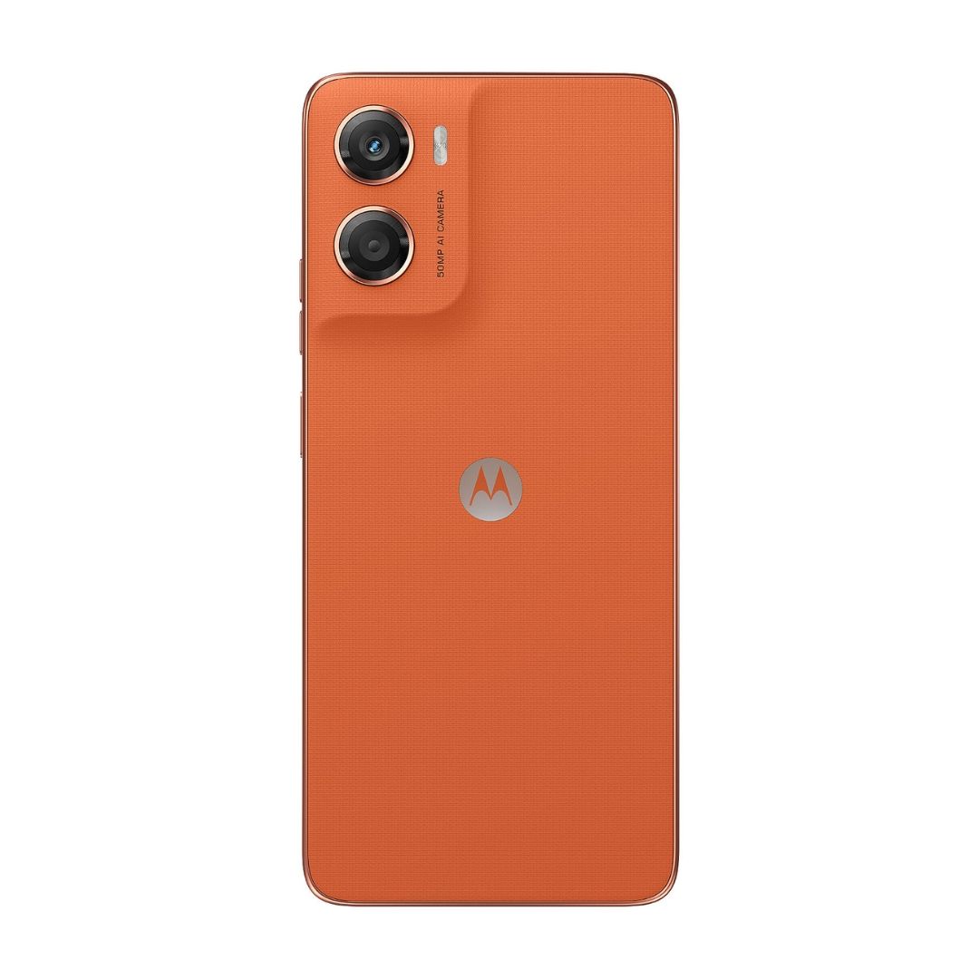 Motorola Moto G06 4G Smartphone, 4GB RAM, 128GB Storage, Orange