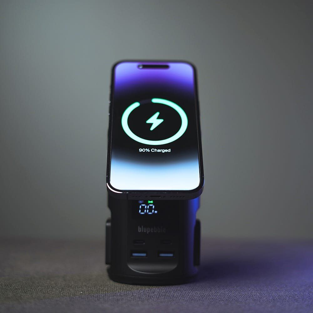 Blupebble Magpod Hub Usb-C Power Delivery And Usb-A Qc3.0 65W Black
