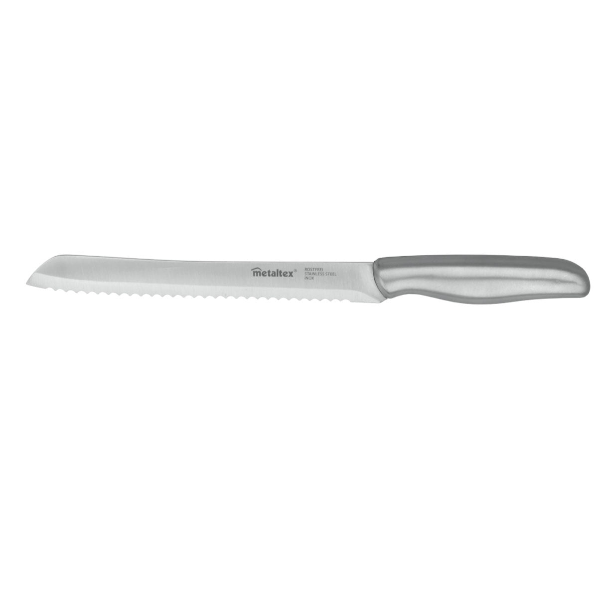 Metaltex Bread Knife Gourmet, Serrated Stainless Steel Blade, 20cm