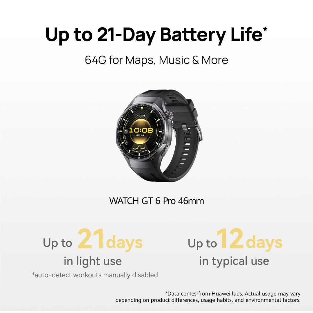 Huawei Watch GT 6 Pro Smartwatch, 46mm