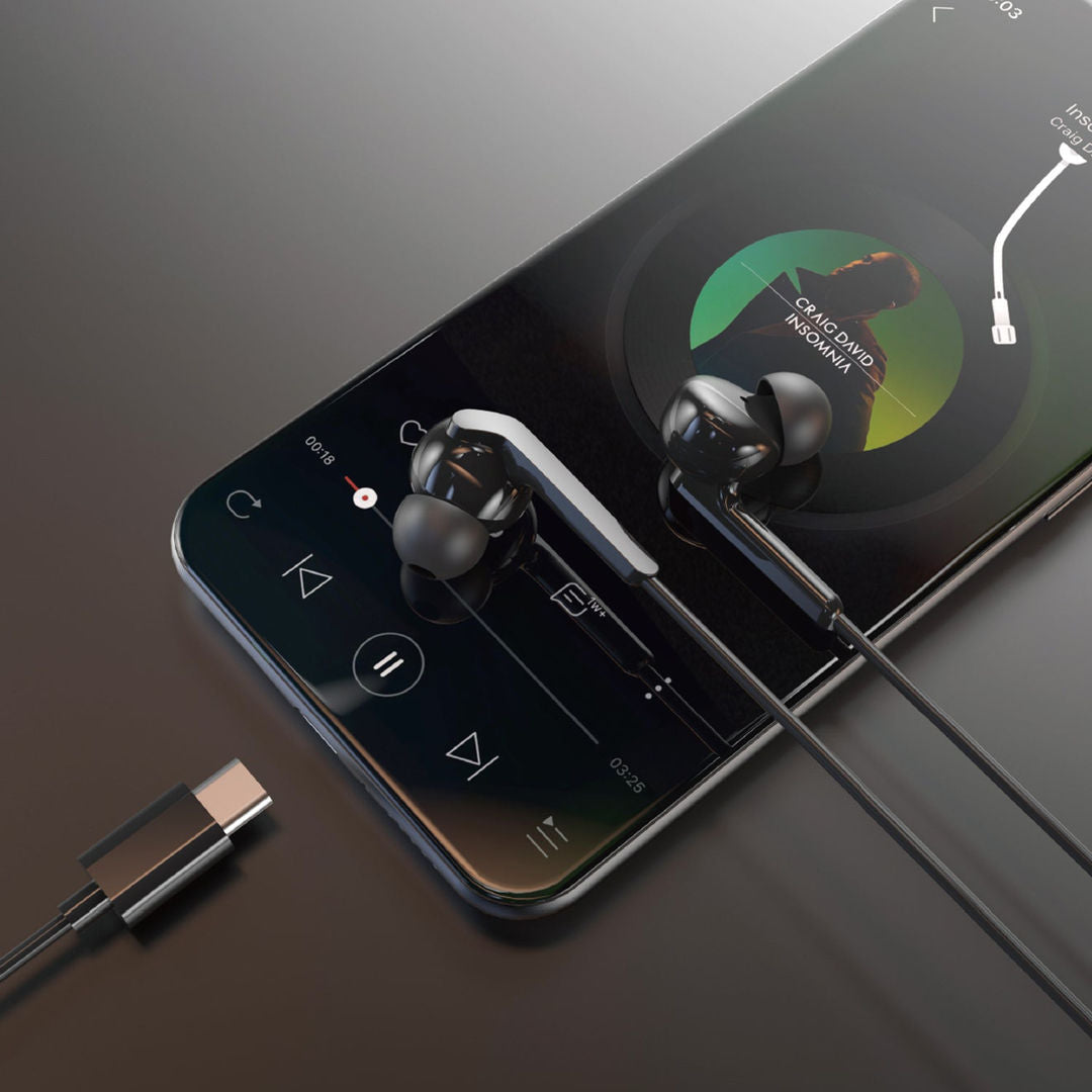 DUDAO X3C+ In-ear Earphone TYPE-C. 1.2m