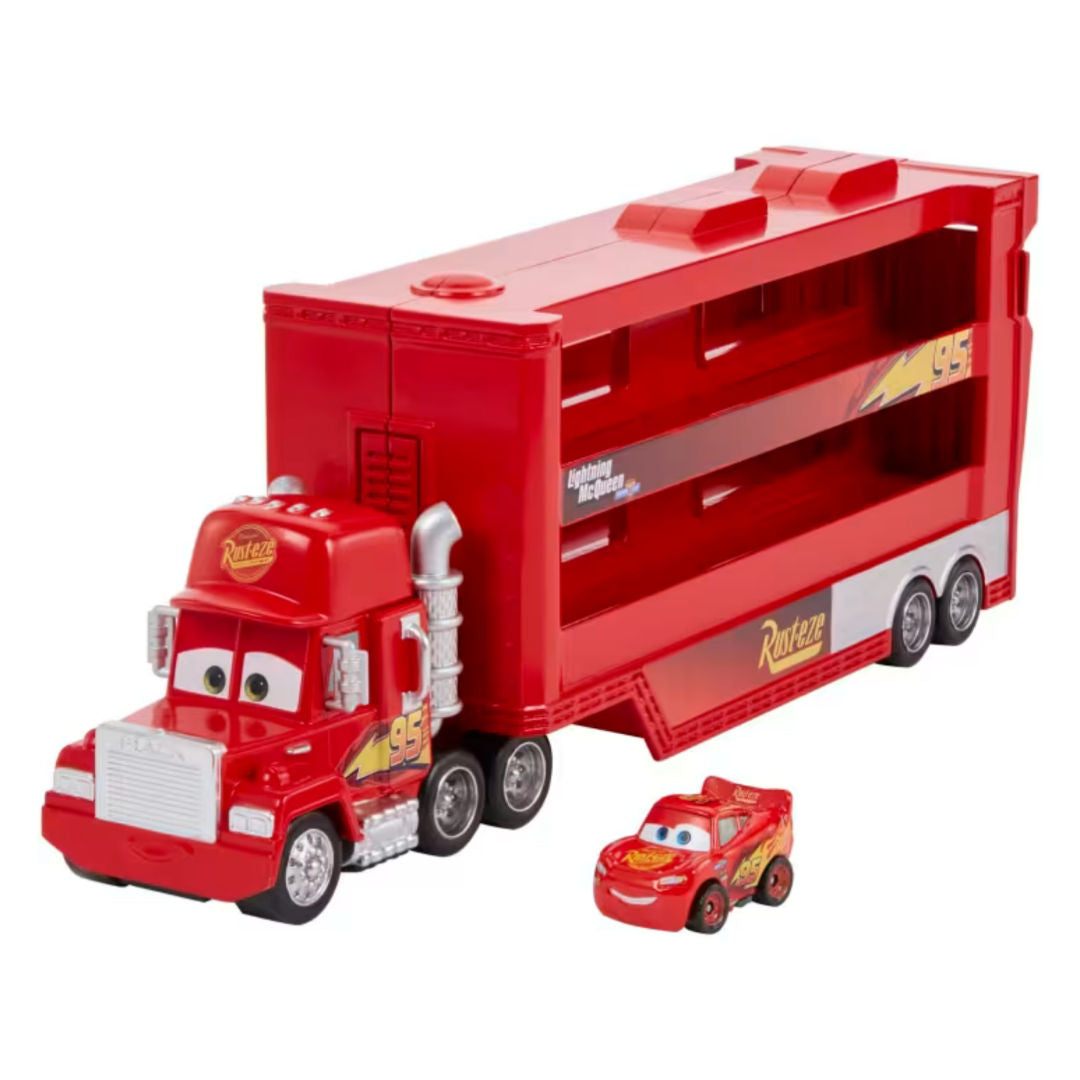Disney Pixar Cars Mack Mini Racer Hauler Truck