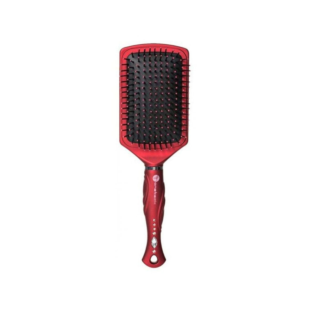 onetech Hair Brush, Red