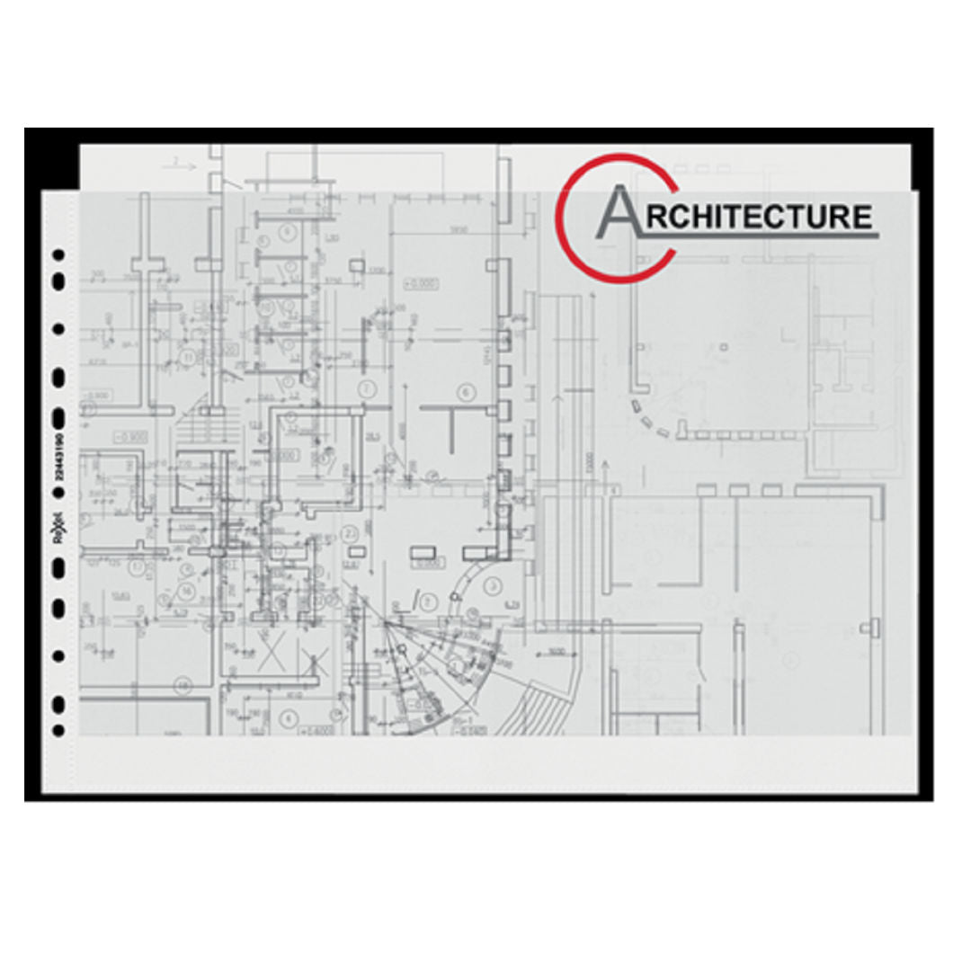 Rexel A3, 10-Pieces Embossed Protecter Sheet, 11440