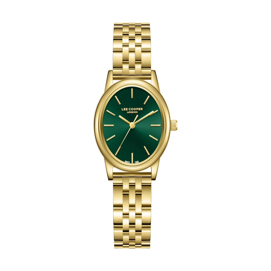 Lee Cooper Women's Analog Super Metal Case Watch Set, LC08319 Series