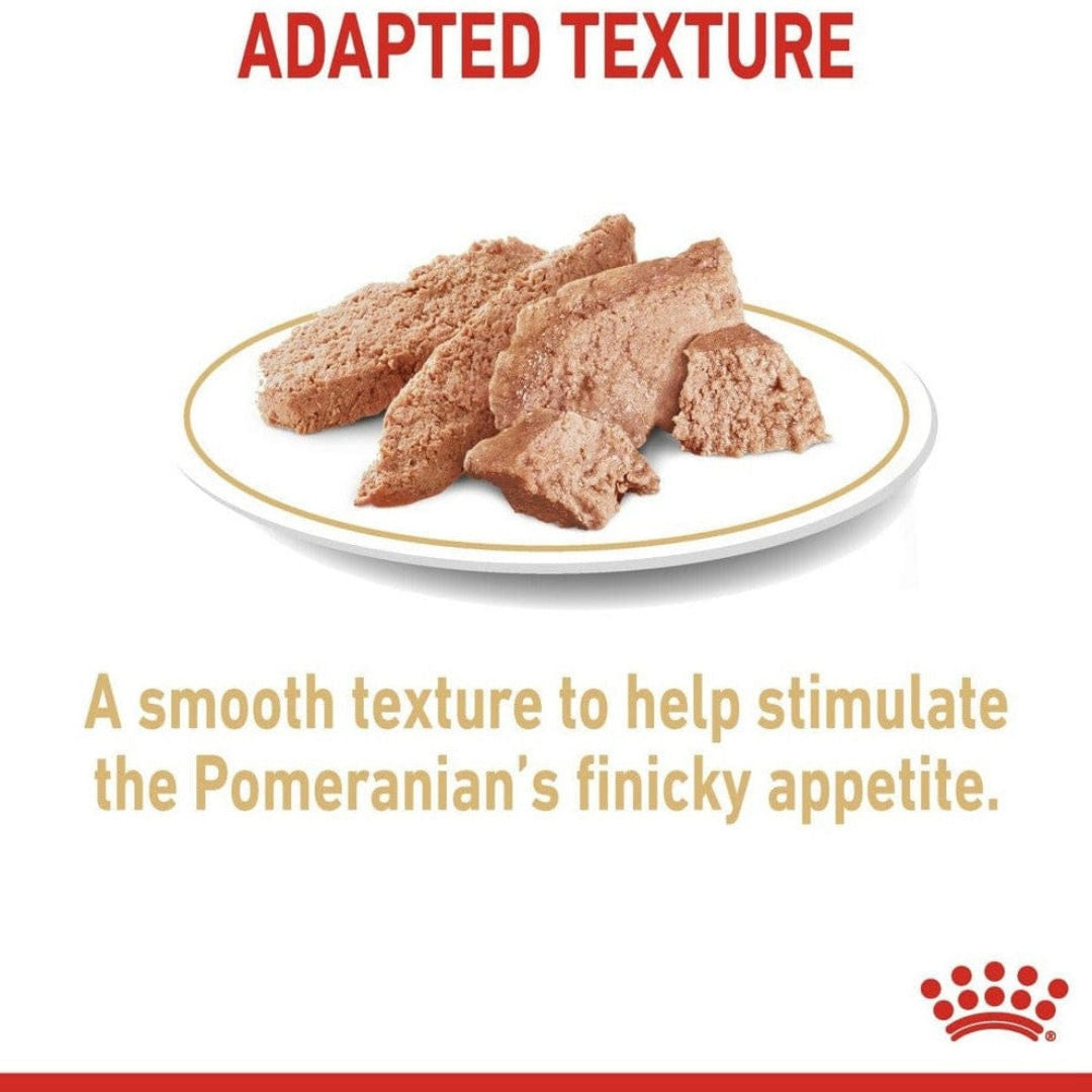 Royal Canin Breed Health Nutrition Pomeranian, Wet Food Pouches, 12x85gm