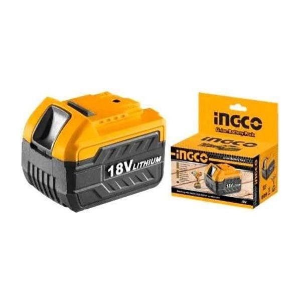 INGCO Lithium-Ion Battery Pack, 18V 4.0Ah, Compatible With P20S Tools