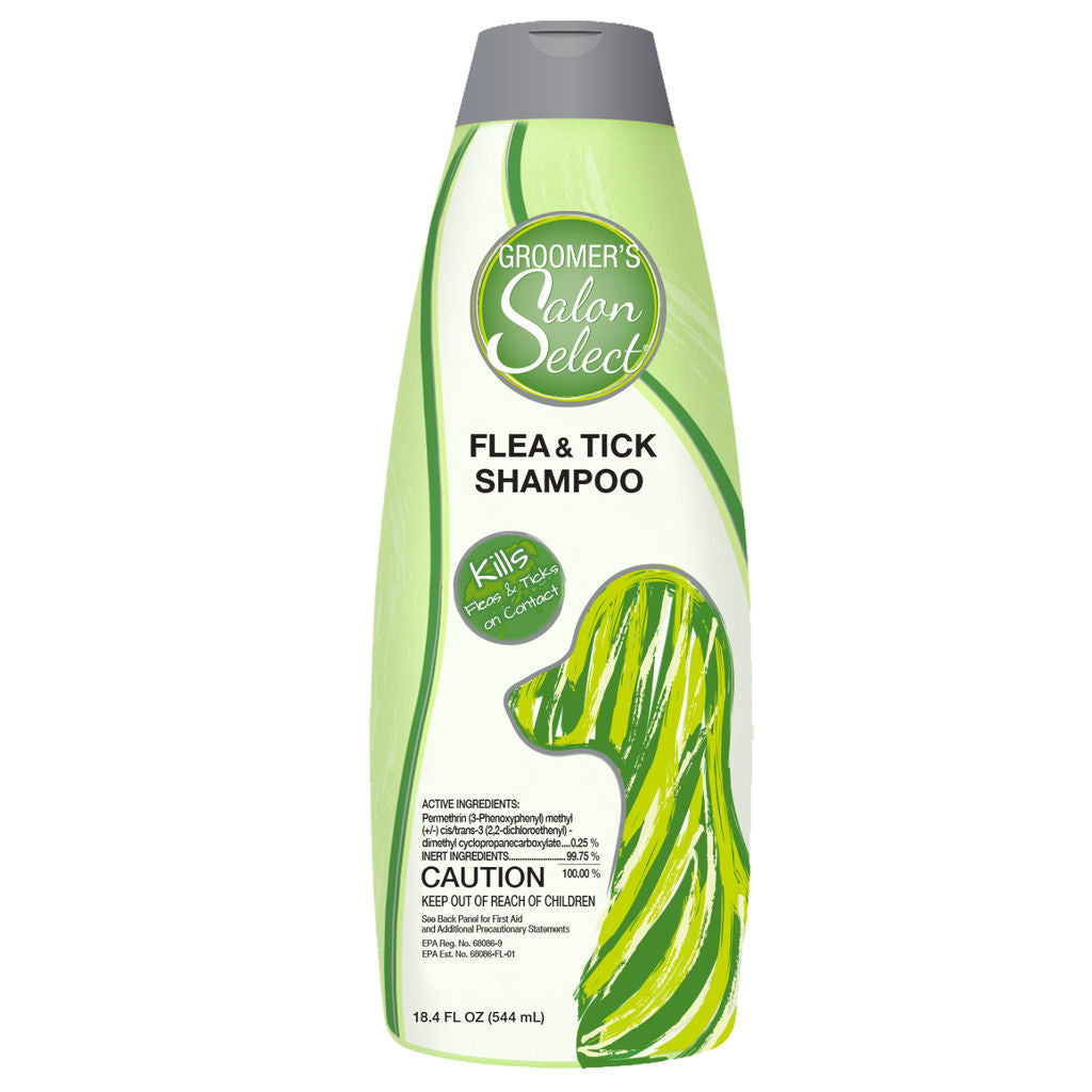 Synergy Labs Groomers Salon Select Flea And Tick Shampoo, Dog, Volume 544ml