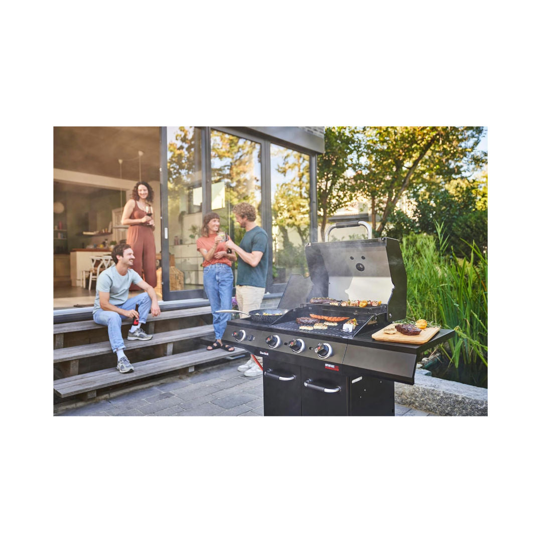 Char‑Broil Advantage CORE B 3 Gas Grill, 3‑Burner TRU‑Infrared™ + Side Burner, 30 mbar, 140970