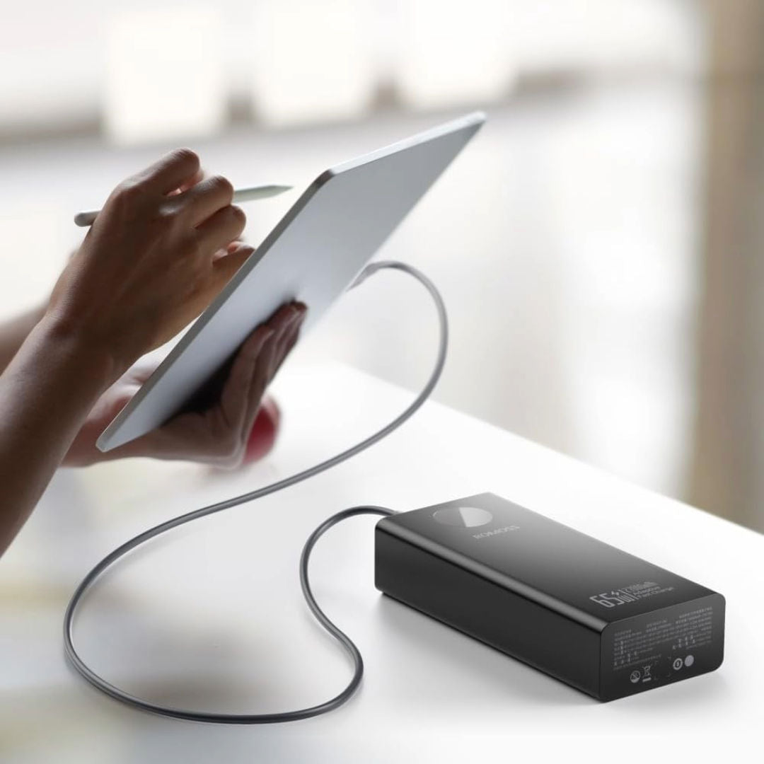 Romoss Pro 65W 27000mAh Power Bank, Black, PEA27SPro